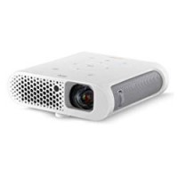 BenQ GS1 Videoproiettore LED Portatile, USB e Bluetooth Integrati, Proiezioni di 60" a 1 Metro di Distanza, Contrasto Elevato di 100.000:1, HDMI per Divertirsi all’Aperto con la Famiglia