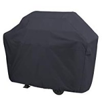 AmazonBasics - Telo coprente per griglie a gas, M, Nero