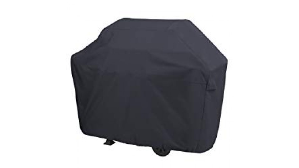 AmazonBasics - Telo coprente per griglie a gas, M, Nero