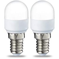 AmazonBasics Lampadina LED T25, Attacco E14, 1.8 W (equivalenti a 15 W), Luce Bianca Calda, Pacco da 2