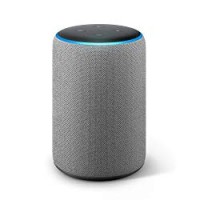 Echo Plus (2ª generazione) – Hub per Casa Intelligente integrato e suono di ottima qualità - Tessuto grigio mélange