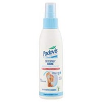 Podovis Deospray, 48 ore, Azione Antiodore Extra-Forte, con Ingredienti Naturali, Effetto Asciutto e Idratante