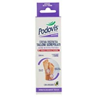 Podovis, Crema Rigenera Talloni Screpolati, Risultato Visibile in 2 Giorni, Formula con Agenti Emollienti Mantiene la Pelle Elastica