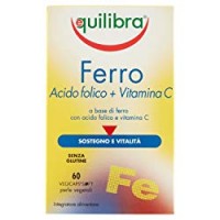 Equilibra - Ferro con Vitamin C e Acido Folico, 60 Perle Vegicaps