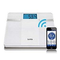 Laica PS7003 Smart Bilancia Pesapersone Elettronica | Misurazione Digitale Indice Massa Corporea, Bianco | Tecnologia Bluetooth per Smartphone | Free App Scaricabile da Play Store e App Store