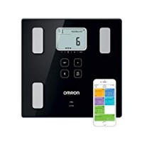 OMRON VIVA Bilancia Diagnostica Smart, Bluetooth, App OMRON Connect, Dispositivo Medico Clinicamente Validato, Nero