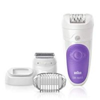 Braun Silk-épil 5 5-541 Wet & Dry Epilatore Senza Fili con 4 Accessori, Tra Cui Una Testina Rasoio
