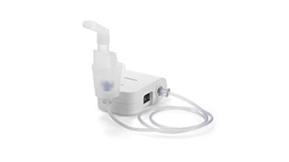 OMRON C803 Aerosol Compatto e Silenzioso per Bambini e Adulti, Nebulizzazione Efficace, Facile da Trasportare, Versione Amazon
