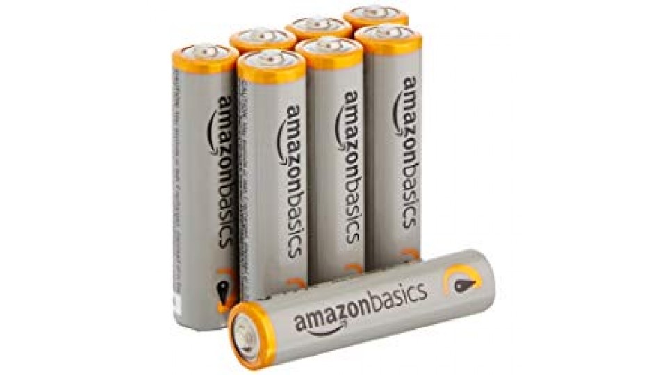 AmazonBasics - Pile Mini Stilo Alcaline AAA Performance, confezione da 8