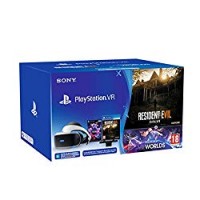 PlayStation 4: PSVR + Camera + VR Worlds (Voucher) + Resident Evil VII [Bundle]