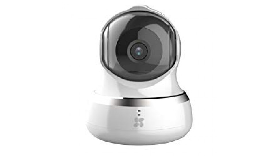 EZVIZ C6B IP Dom Telecamera di Sicurezza 960P HD, Wi-Fi, Pan/Tilt, Videocamera Audio Bidirezionale, Baby Monitor, Monitoraggio di Movimento e Suoni, Visione Notturna, Servizio di Cloud Disponibile