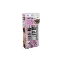 Maybelline New York Ciglia Sensazionali Metallics Mascara Volumizzante e Primer Ciglia, Effetto Ventaglio, Nero, Confezione in Edizione Limitata