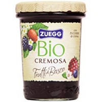 Zuegg - Confettura Frutti di Bosco, Cremosa, con Zucchero di Canna - 250 g, prodotto Biologico
