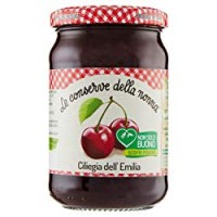 Le Conserve della Nonna Marmellata di ciliegie dell'Emilia - senza pectina - con zucchero di canna