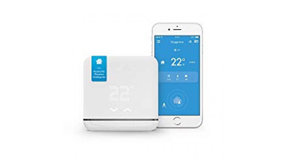 Climatizzazione Intelligente tado° V2 - Assistente Climatico Intelligente per il tuo Condizionatore, Wi-Fi, compatibile con Amazon Alexa, Google Assistant & IFTTT, Bianco