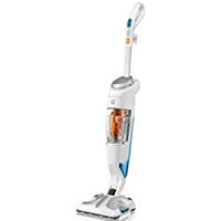 Rowenta RY7557WH Clean & Steam Scopa Lavapavimenti a Vapore con Funzione Aspirazione, 1.700 watt, senza Sacco
