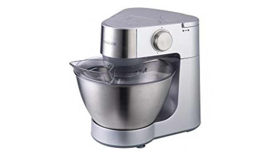 Kenwood KM283 Prospero Impastatrice Planetaria, 900 W, 4,3 Litri, Plastica, Argento
