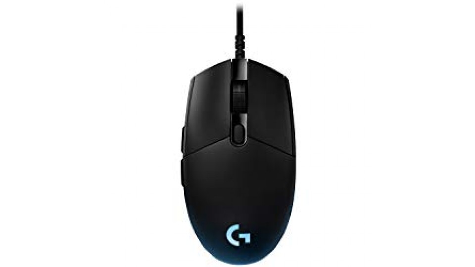 Logitech G Pro Mouse di Gioco Edizione Torneo Usato da Esport Players, RGB, 6 Pulsanti Programmabili, Nero