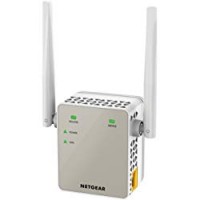 Netgear EX6120-100PES Ripetitore WiFi, Range Extender Universale, Access Point, Antenne Esterne, AC Dual Band
