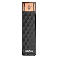 Sandisk Connect Wireless Stick da 128 GB, Nero