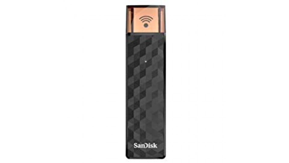 Sandisk Connect Wireless Stick da 128 GB, Nero