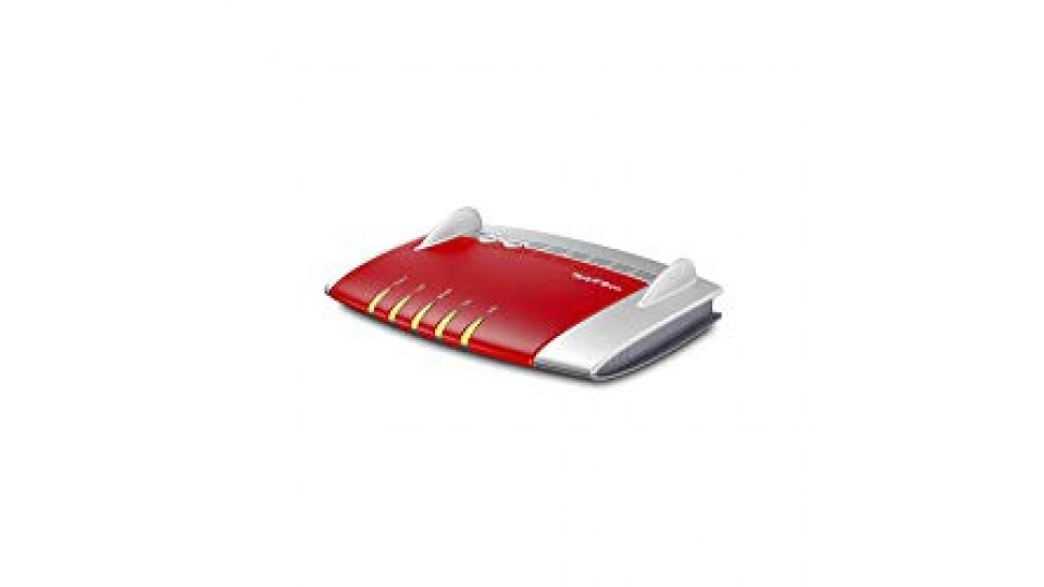 AVM FRITZ! Box 3490 International Modem Router Wireless, AC1750 Dual Band, ADSL2+, Fibra (VDSL), 4 LAN Gigabit, Modalità Router con WAN in LAN 1, 2 USB 3.0, Software e Istruzioni in Italiano