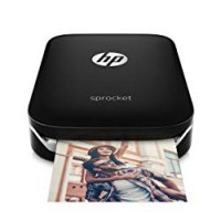 HP Sprocket Stampante Fotografica Istantanea Portatile, Nero, 5 x 7.6 cm