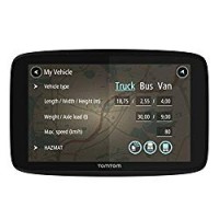 TomTom Truck Go Professional 620 Navigatore per Autobus e Furgoni da 6 Pollici con Limitazioni di Altezza e Peso, Informazioni in Tempo Reale, Aggiornamenti tramite WiFi, Smartphone Connesso