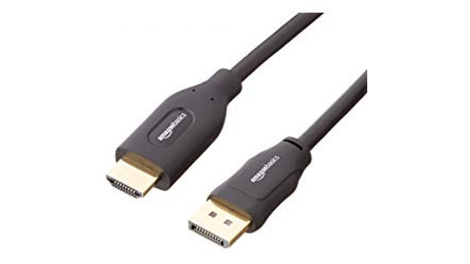 AmazonBasics - Cavo DisplayPort/HDMI, 1,8 metri