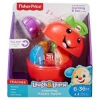 Fisher-Price - Baby Mela Impara con Me, Insegna la Frutta, i Numeri e i Colori, dai 6 Mesi, DYY28