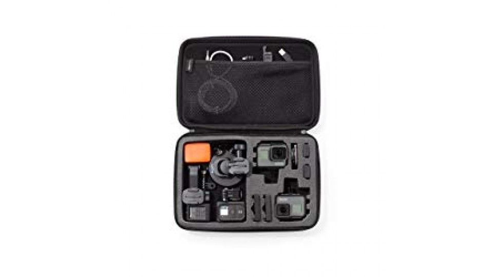 AmazonBasics - Custodia per trasporto GoPro, misura Large