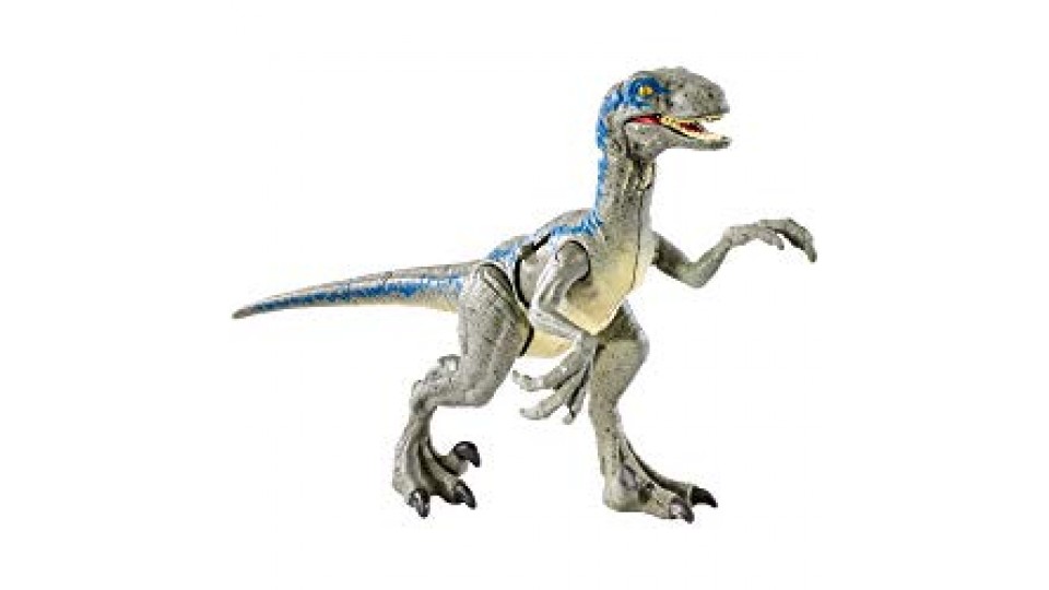 Jurassic World - Velociraptor Blue, Ferite da combattimento, dinosauro del film - FNB33