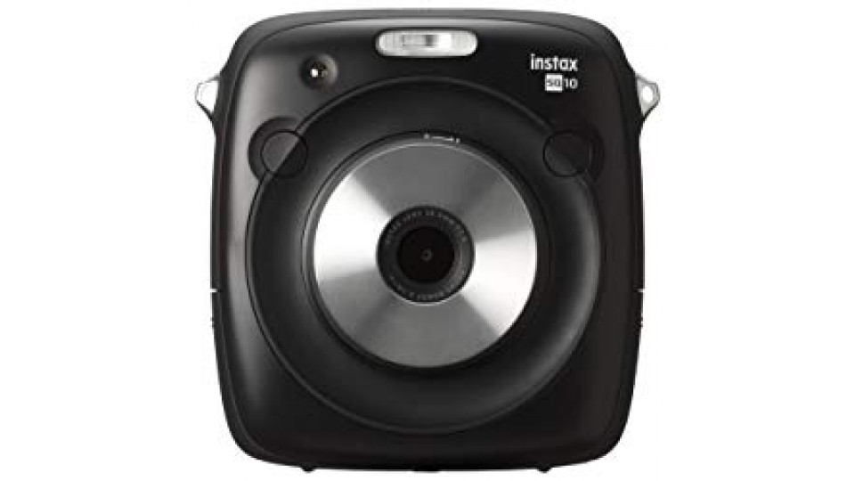 Fujifilm Instax Square SQ10 Fotocamera Ibrida Istantanea e Digitale con Scheda di Memoria, per Foto Formato Quadrato
