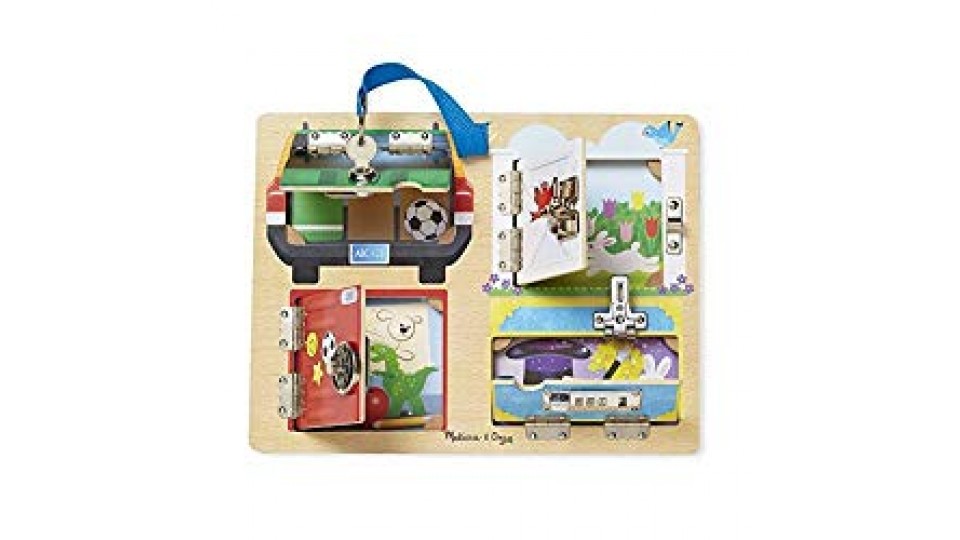 Melissa & Doug - Tavola con Serratura e Chiavistello