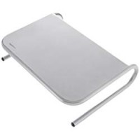 AmazonBasics - Supporto per monitor in metallo argento