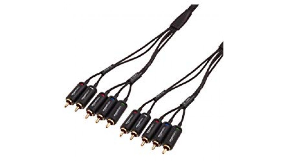 AmazonBasics - Cavo component audio video, 1,8 metri