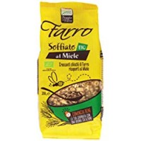 Farro - Soffiato Bio al Miele, Croccanti chicchi di Farro