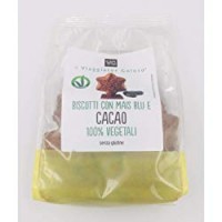 BISCOTTI CON MAIS BLU E CACAO 100% Vegetali Senza Glutine il Viaggiator Goloso