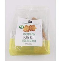 BISCOTTI CON MAIS BLU 100% Vegetali Senza Glutine il Viaggiator Goloso