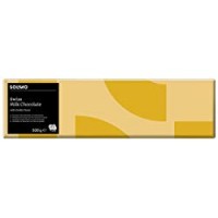 Marchio Amazon - Cioccolato al latte svizzero con pezzi di biscotto 1,2 kg (4 tavolette da 300g)