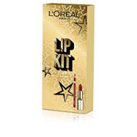 L'Oréal Paris Confezione Idea Regalo Natale Makeup 2 Pezzi, Rossetto Color Riche 297 Red Passion e Matita Labbra Color Riche Couture 377 Perfect Red