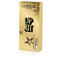 L'Oréal Paris Confezione Idea Regalo Natale Makeup 2 Pezzi, Rossetto Color Riche 116 Charme Doré e Matita Labbra Color Riche Couture 630 Beige À Nu