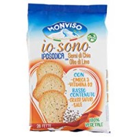 FETTE BISCOTTATE IPOSODICHE Semi di chia e Olio di Lino Monviso