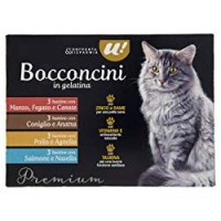 BOCCONCINI IN GELATINA PER GATTI Gusti Misti U! Confronta & Risparmia, 1.2kg
