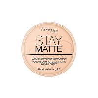 Rimmel Stay Matte, Cipria compatta - Champagne/Warm Beige