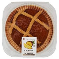 CROSTATA CON PREPARAZIONE DI ANANAS il Viaggiator Goloso
