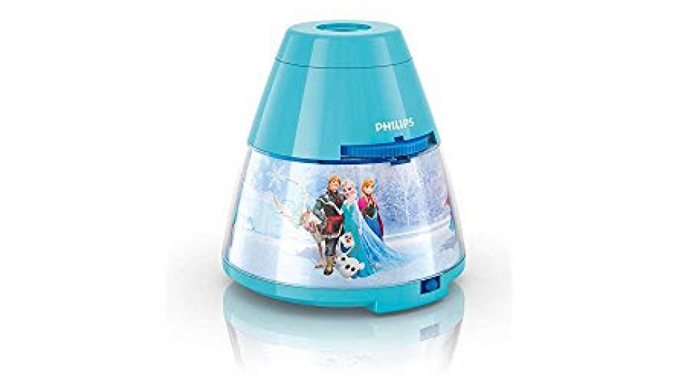 Philips e Disney Frozen Lampada da Tavolo Proiettore LED, Azzurro