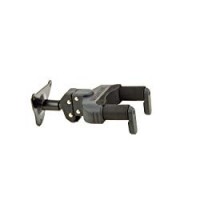 Hercules GSP39WB Supporto a parete per chitarra, con sistema di fissaggio, Nero