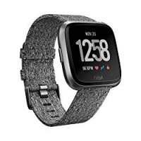 Fitbit Versa Smartwatch con Funzione di Activity Tracker Unisex, Adulto, One Size, Grigio, Edizione Speciale