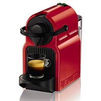 Nespresso Inissia XN1005 Macchina per Caffè Espresso, Ruby Red